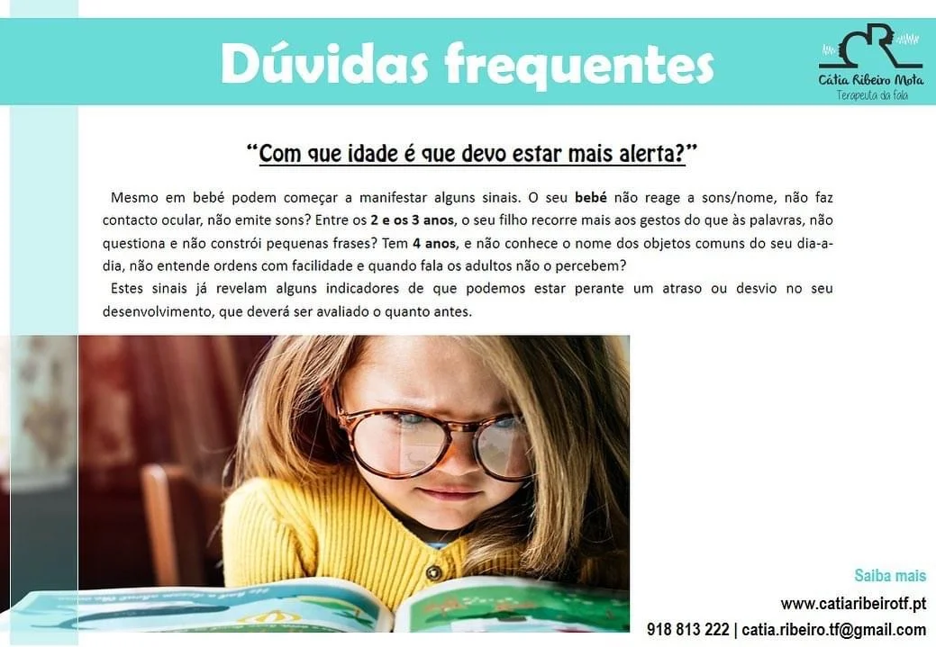 Terapeuta da Fala Cátia Ribeiro Mota - Algés — Terapeutas del habla em Lisboa — 3